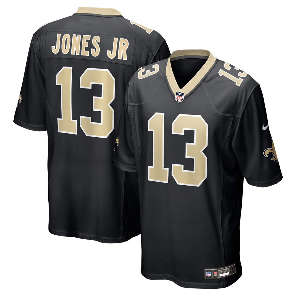 Velus Jones Jr. New Orleans Saints Nike Team Game Official Jersey -  Black
