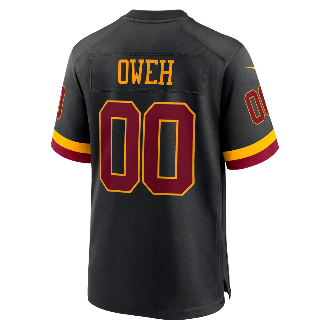 Odafe Oweh Washington Commanders Nike Hail Raiser Alternate Game Jersey - Black