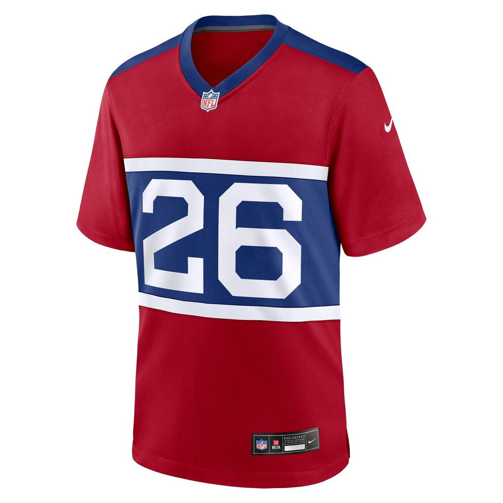 Devin Singletary New York Giants Nike Alternate Player Game Official Jersey - Century Red