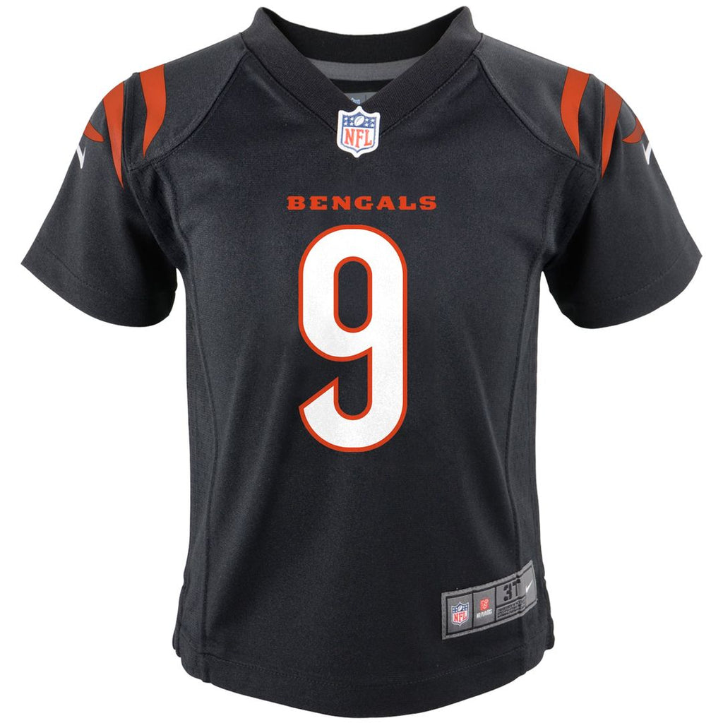 Joe Burrow Cincinnati Bengals Nike Infant Team  Player Game Official Jersey - Black
