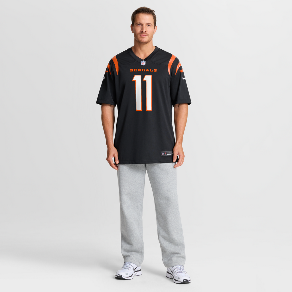 Josh Johnson Cincinnati Bengals Nike Team Game Jersey - Black