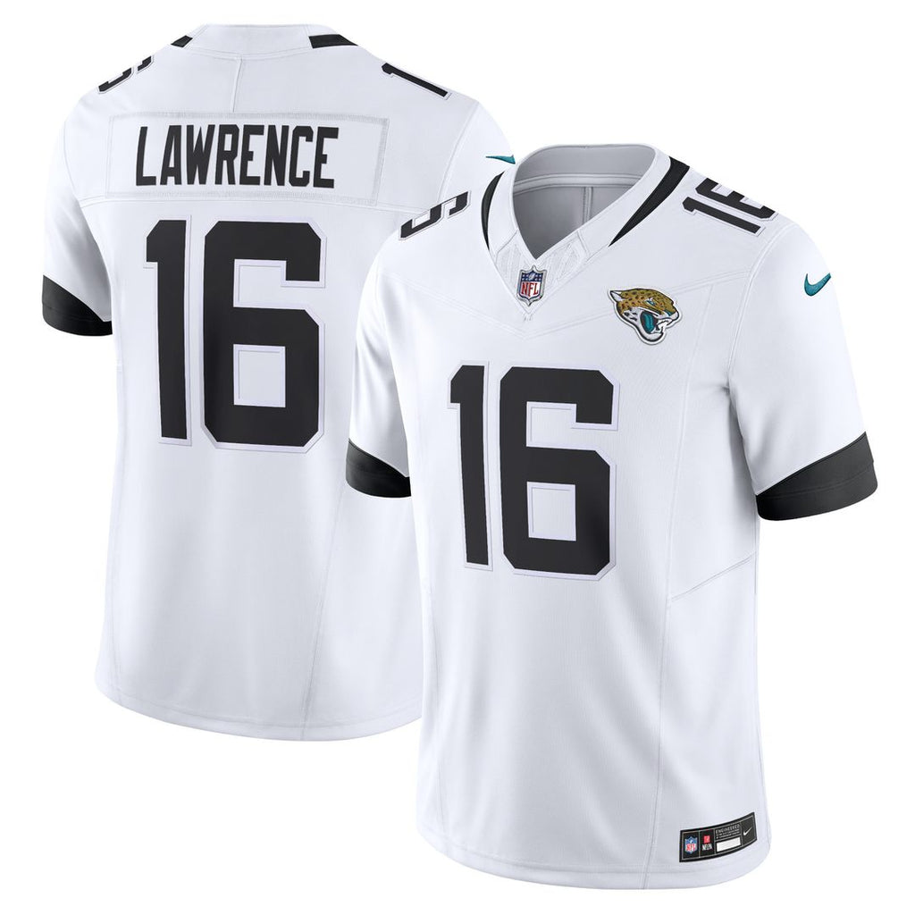 Trevor Lawrence Jacksonville Jaguars Nike Vapor F.U.S.E. Limited Official Jersey - White