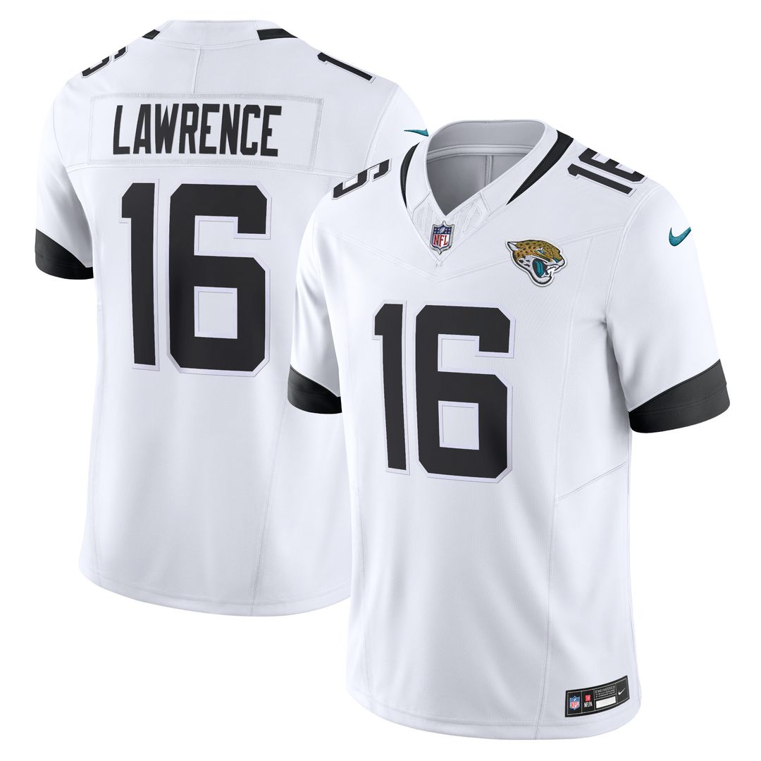 Trevor Lawrence Jacksonville Jaguars Nike Vapor F.U.S.E. Limited Official Jersey - White