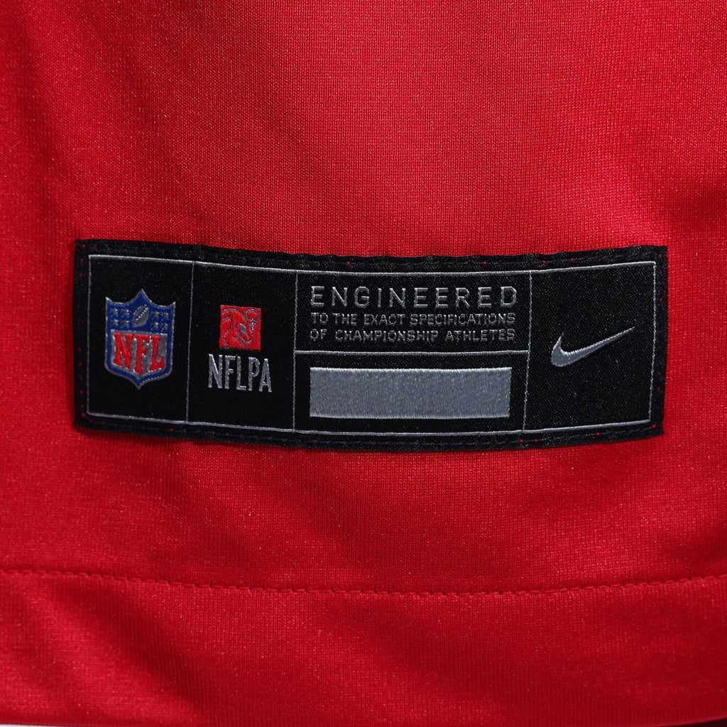 Malik Mustapha San Francisco 49ers Nike  Game Official Jersey -  Scarlet