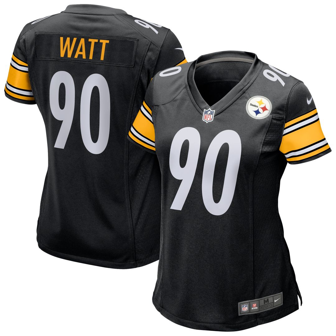 T.J. Watt Pittsburgh Steelers Nike Women's Alternate 1933 Throwback Game Official Jersey - Gold