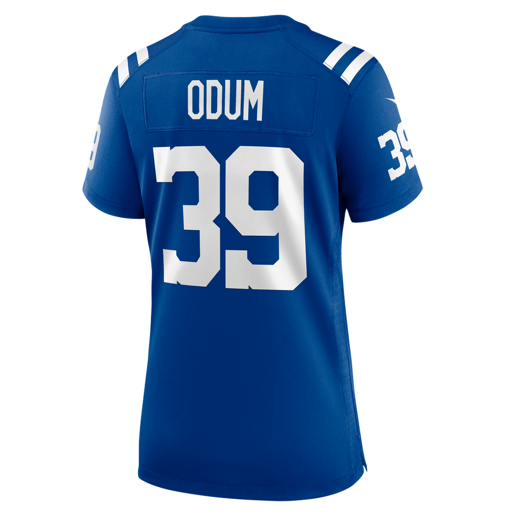George Odum Indianapolis Colts Nike Women's Team Game Jersey - Royal