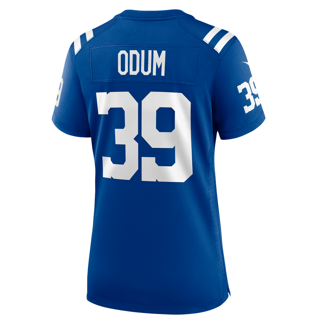 George Odum Indianapolis Colts Nike Women's Team Game Jersey - Royal