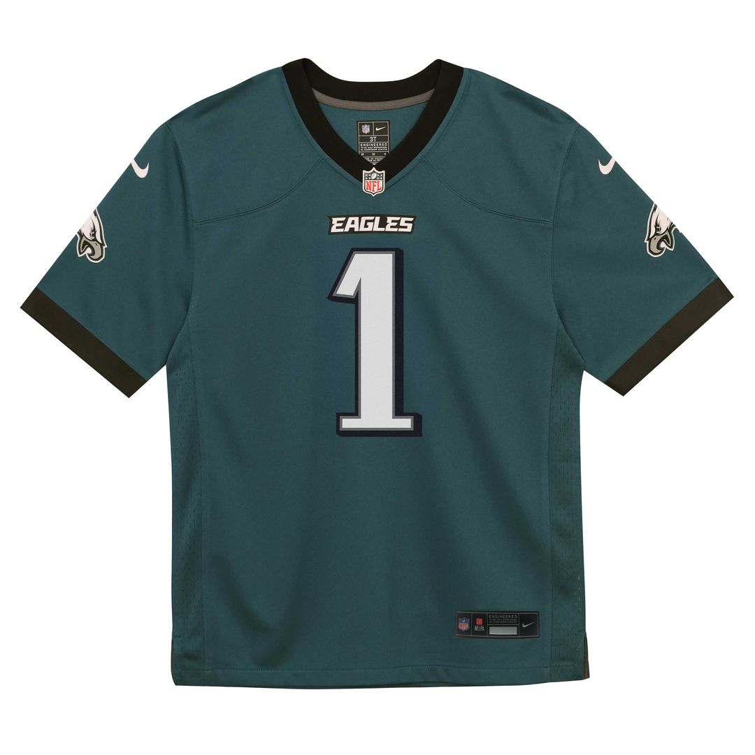 Jalen Hurts Philadelphia Eagles Nike Infant Alternate  Player Game Official Jersey - Kelly Green
