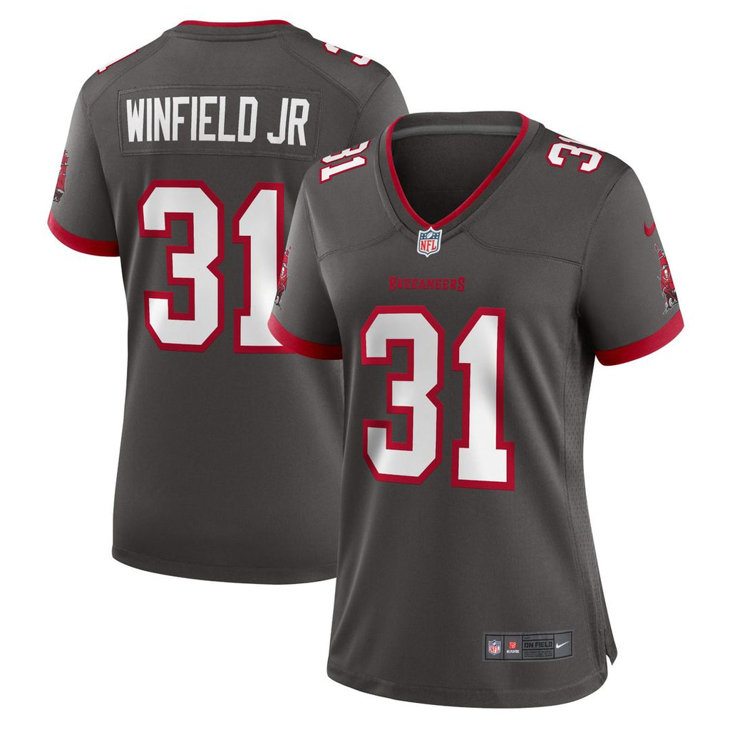 Antoine Winfield Jr. Tampa Bay Buccaneers Nike Women's Game Official Jersey - Pewter