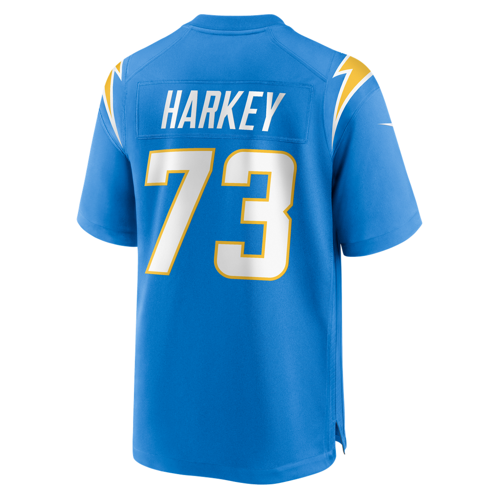 Alex Harkey Los Angeles Chargers Nike Team Game Official Jersey - Powder Blue