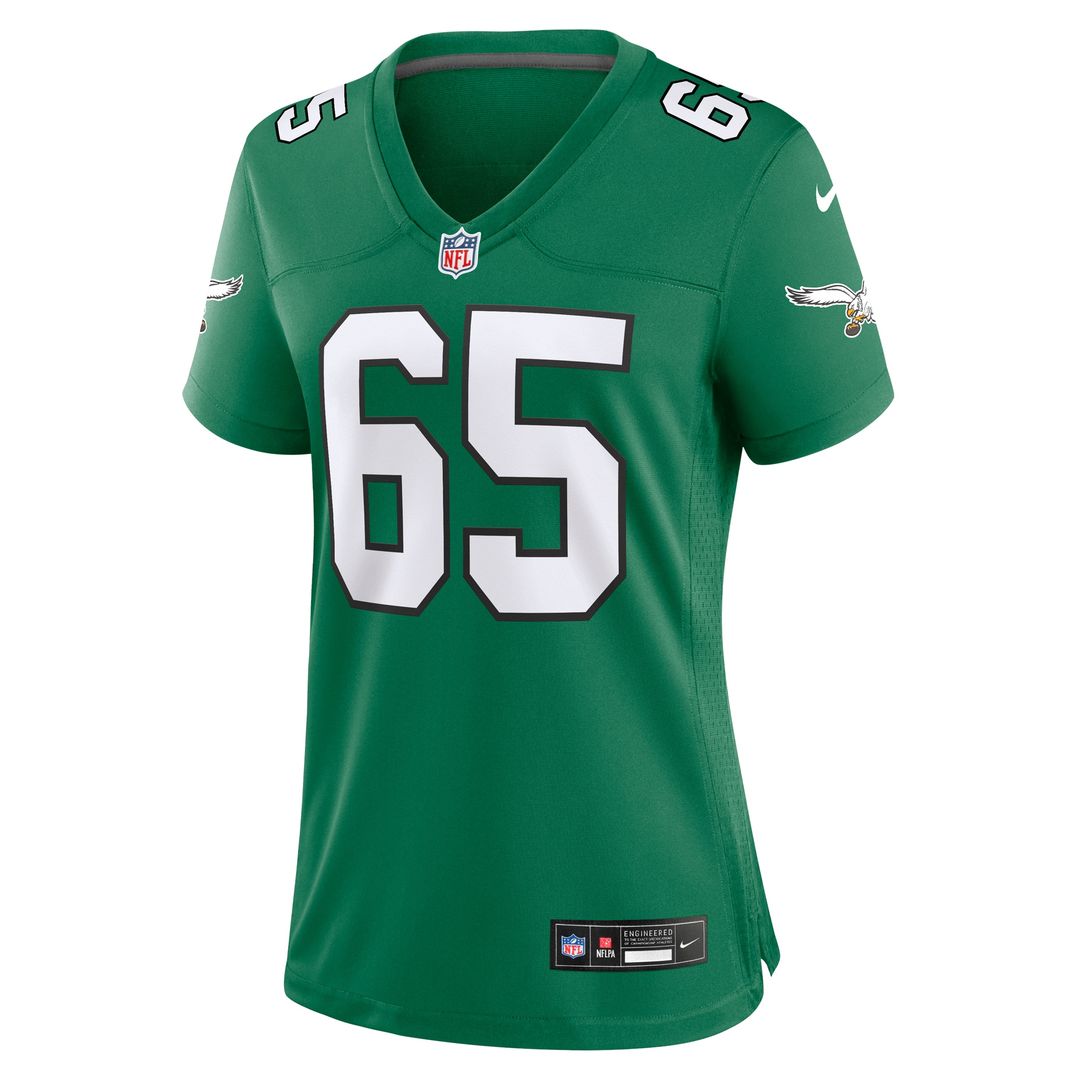 Lane Johnson Philadelphia Eagles Nike Women's Alternate Game Official Jersey - Kelly Green