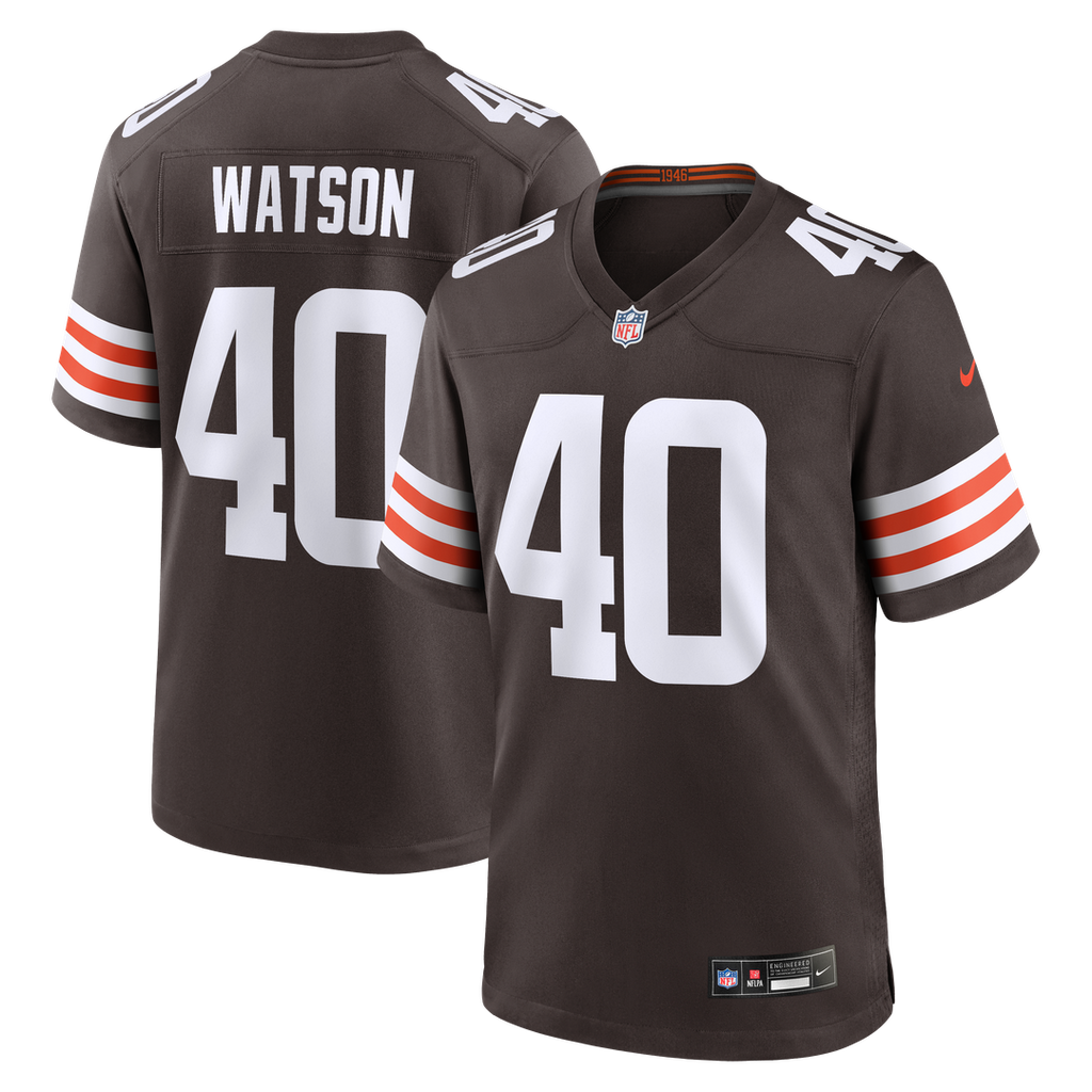 Nathaniel Watson Cleveland Browns Nike Team Game Jersey - Brown
