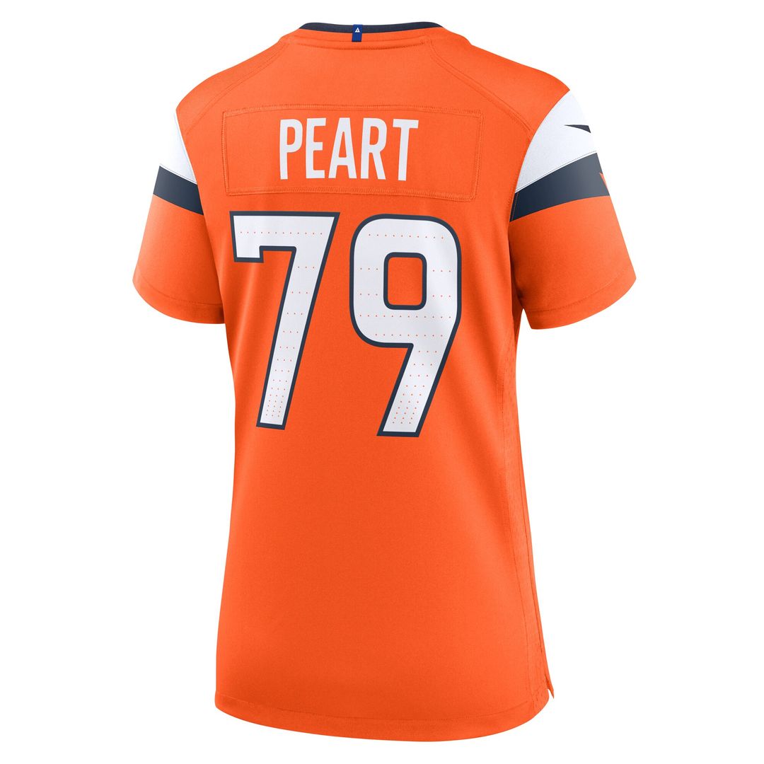Matt Peart Denver Broncos Nike Women's Team Game Jersey - Orange
