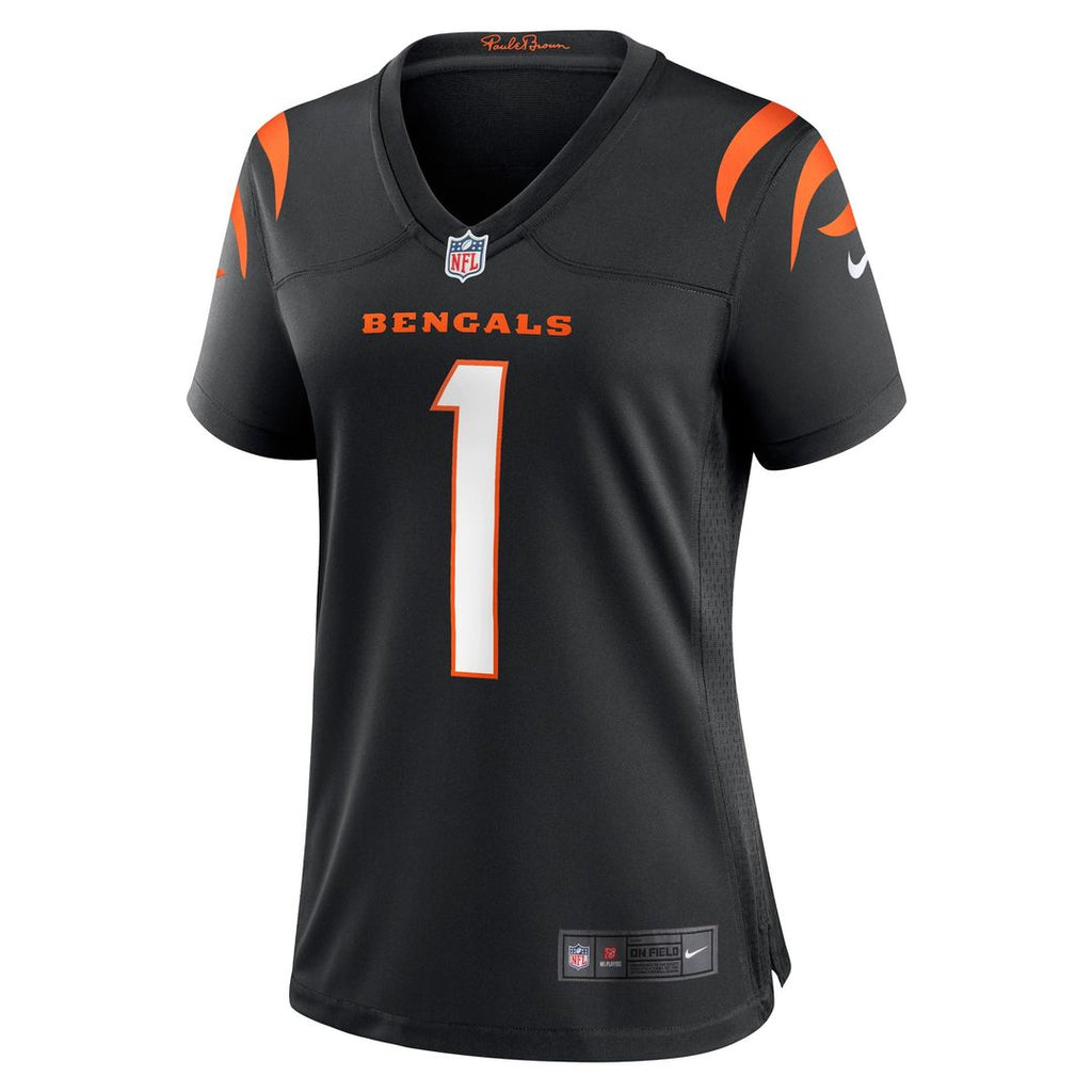 Ja'Marr Chase Cincinnati Bengals Nike Women's Game Official Jersey - Black