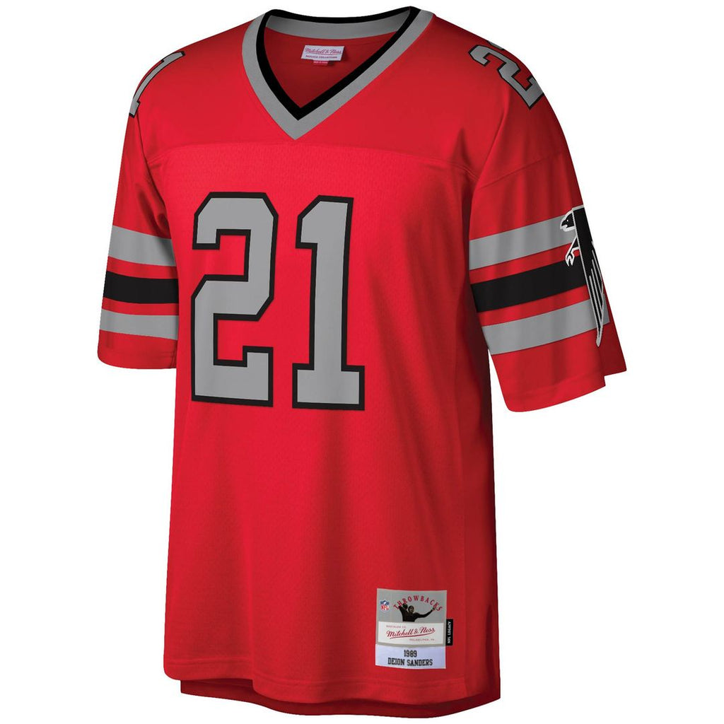 Deion Sanders Atlanta Falcons Mitchell & Ness Legacy Replica Official Jersey - White