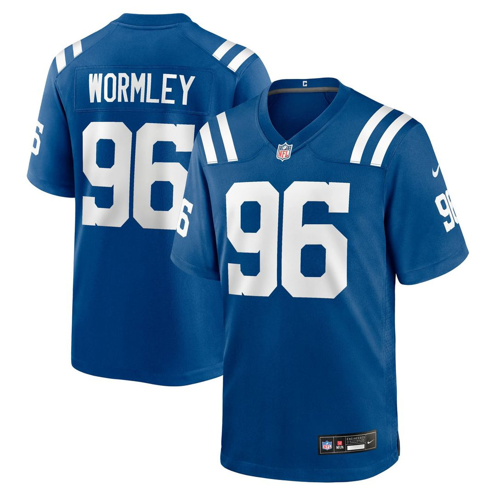 Chris Wormley Indianapolis Colts Nike Team Game Jersey - Royal