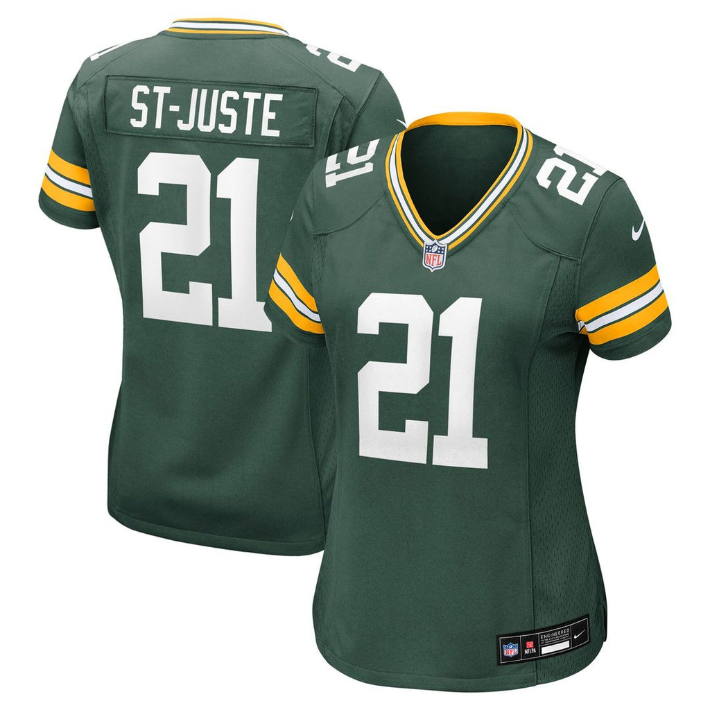 Benjamin St-Juste Green Bay Packers Nike Women's Team Game Official Jersey -  Green