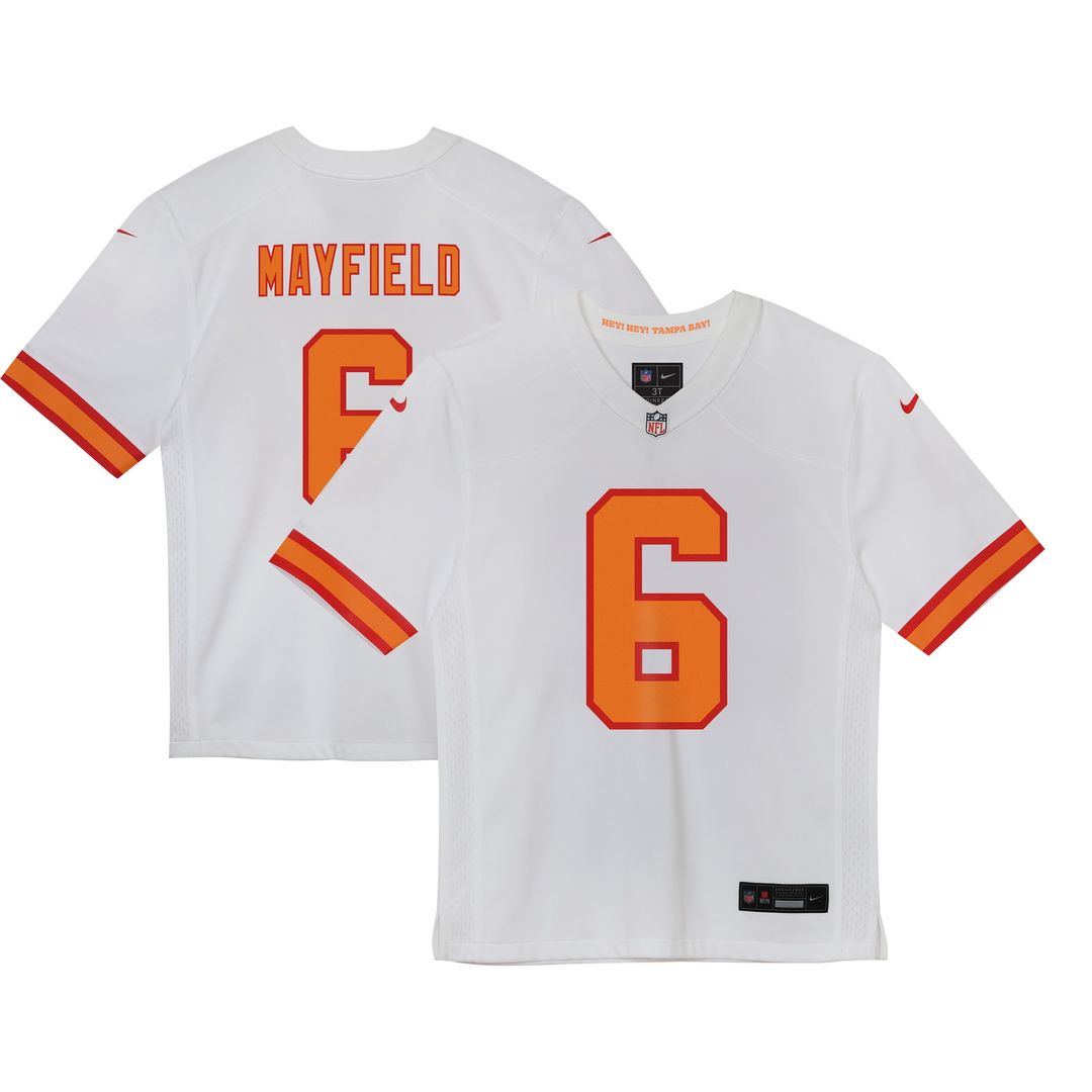 Baker Mayfield Tampa Bay Buccaneers Nike Preschool Alternate Game Official Jersey - Pewter