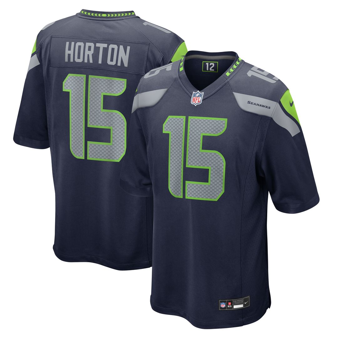 Tory Horton Seattle Seahawks Nike Team Game Official Jersey -  College Navy