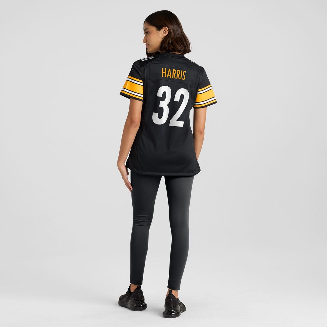 Franco Harris Pittsburgh Steelers Nike Women's Game Retired Player Jersey - Black