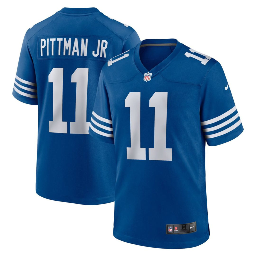 Michael Pittman Jr. Indianapolis Colts Nike Alternate Game Official Jersey - Royal