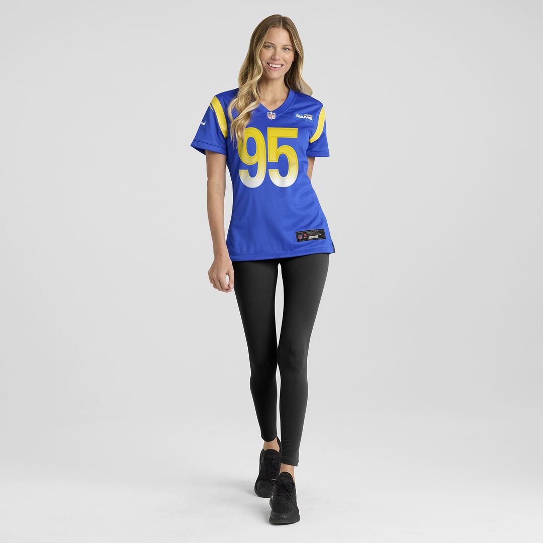 Poona Ford Los Angeles Rams Nike Women's Team Game Official Jersey -  Royal
