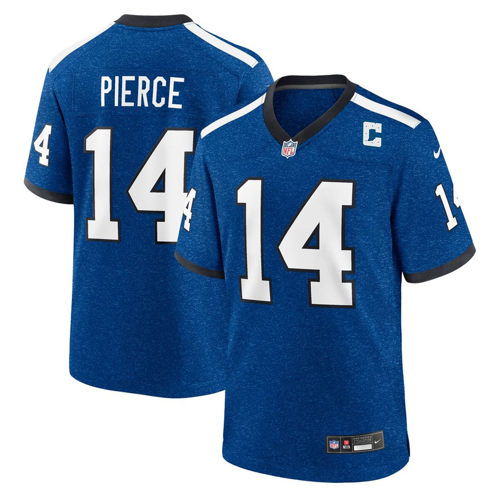 Alec Pierce Indianapolis Colts Nike Alternate Game Official Jersey - Blue