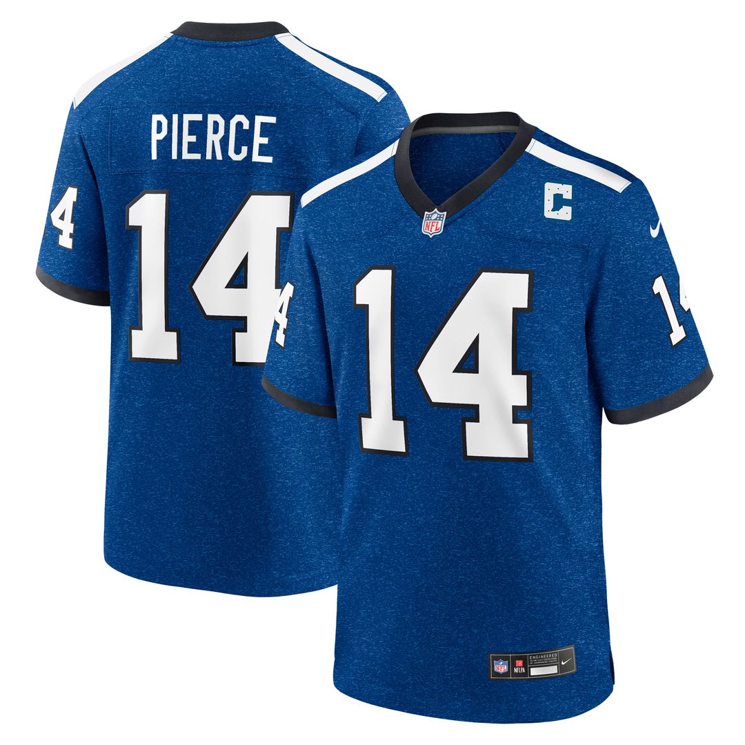 Alec Pierce Indianapolis Colts Nike Alternate Game Official Jersey - Blue