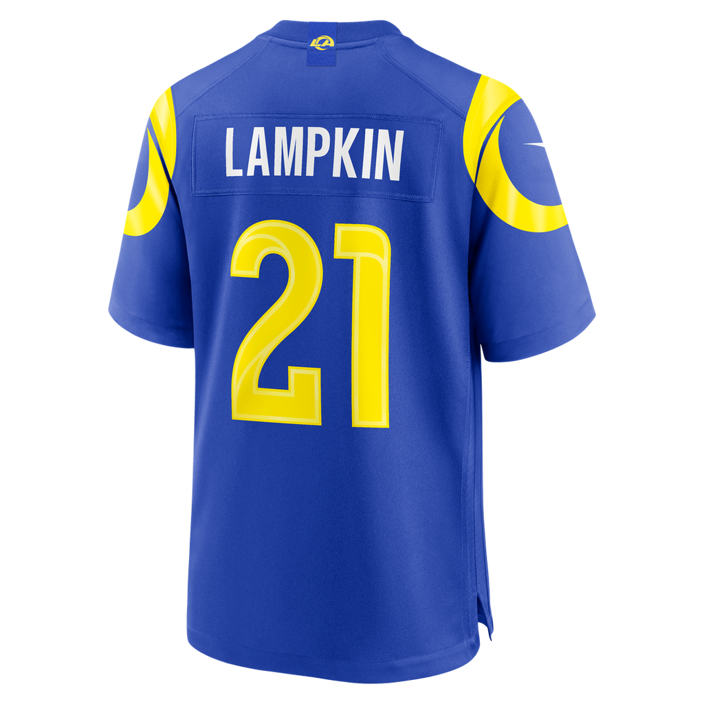 Cam Lampkin Los Angeles Rams Nike Team Game Official Jersey - Royal