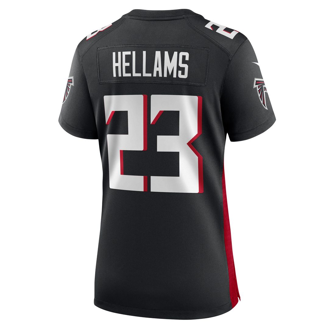 DeMarcco Hellams Atlanta Falcons Nike Women's  Game Official Jersey -  Black
