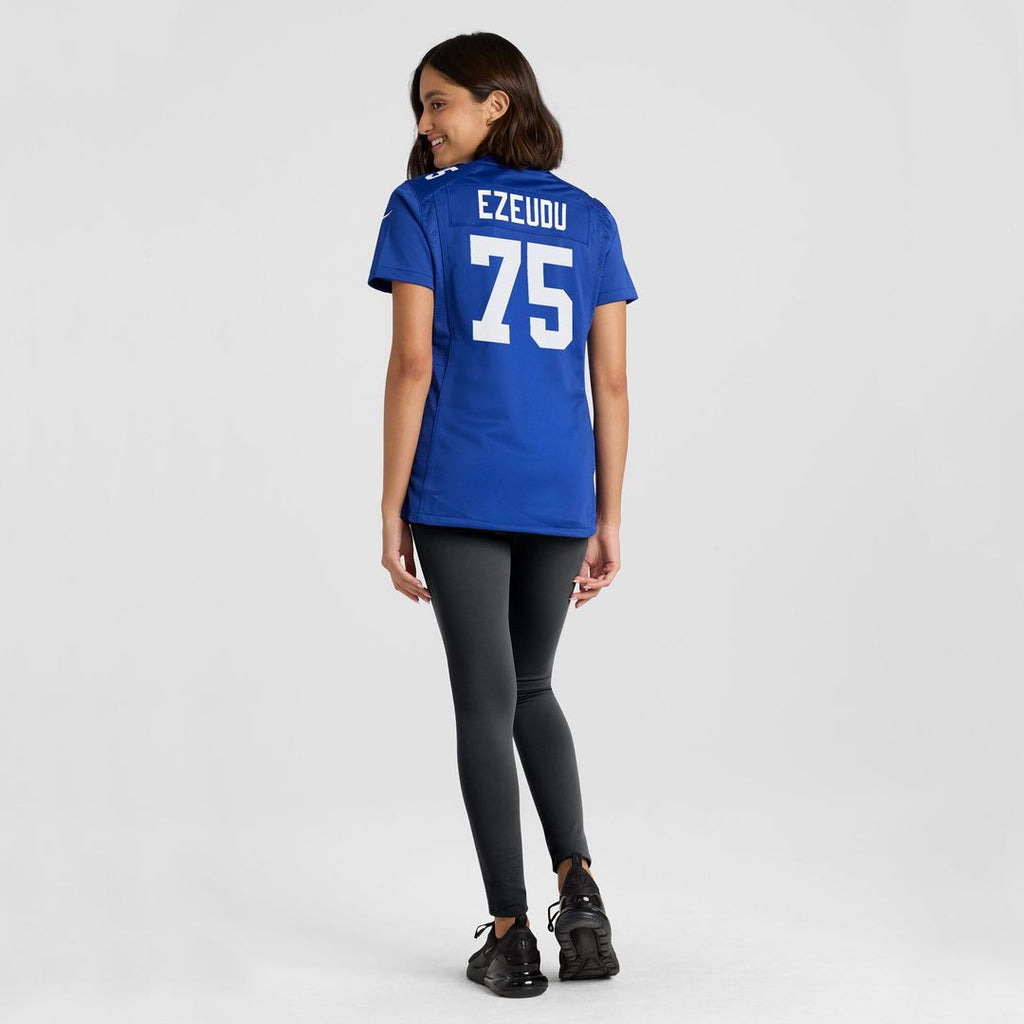 Joshua Ezeudu New York Giants Nike Women's Game Player Official Jersey - Royal
