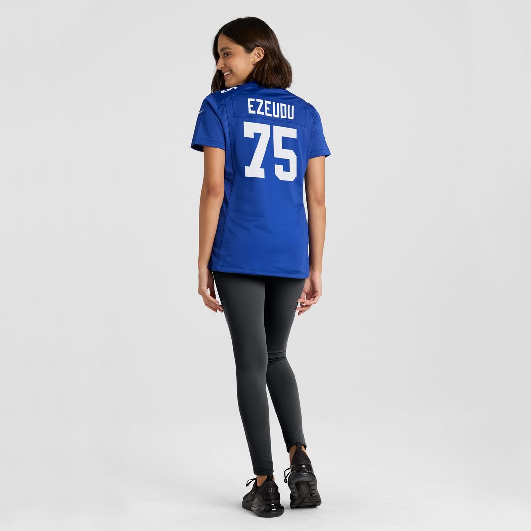 Joshua Ezeudu New York Giants Nike Women's Game Player Official Jersey - Royal
