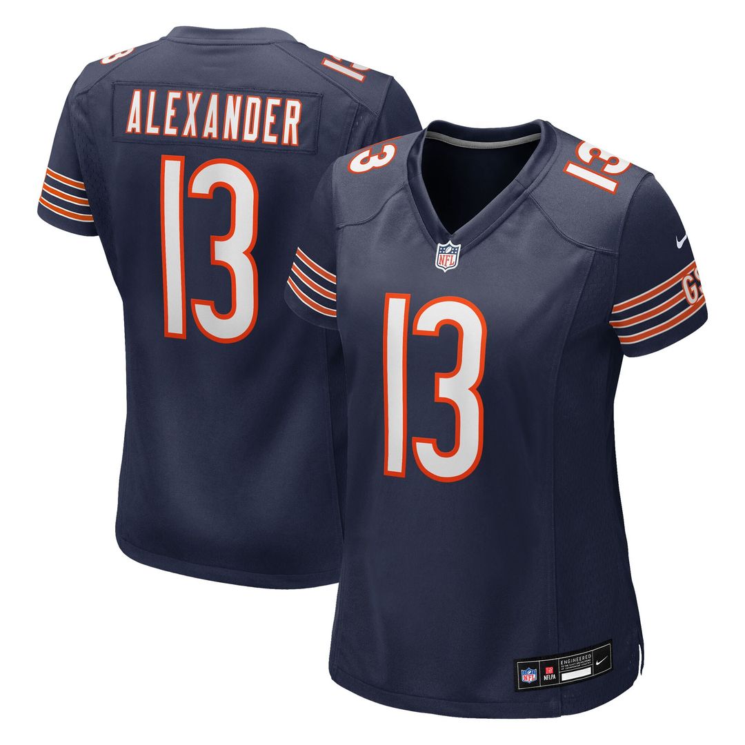 Maurice Alexander Chicago Bears Nike Women's Team Game Official Jersey -  Navy