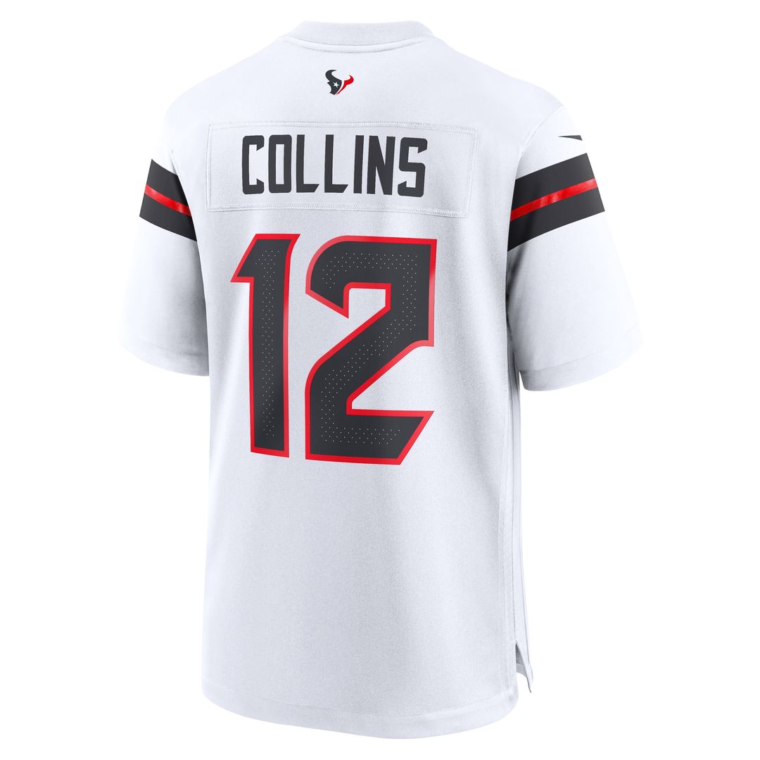 Nico Collins Houston Texans Nike Game Official Jersey - Navy