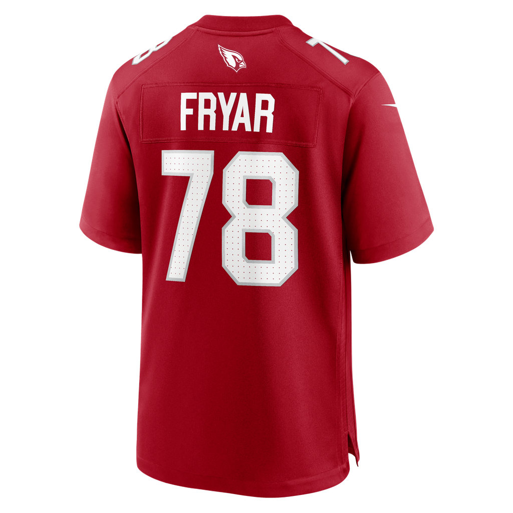Josh Fryar Arizona Cardinals Nike Team Game Official Jersey -  Cardinal