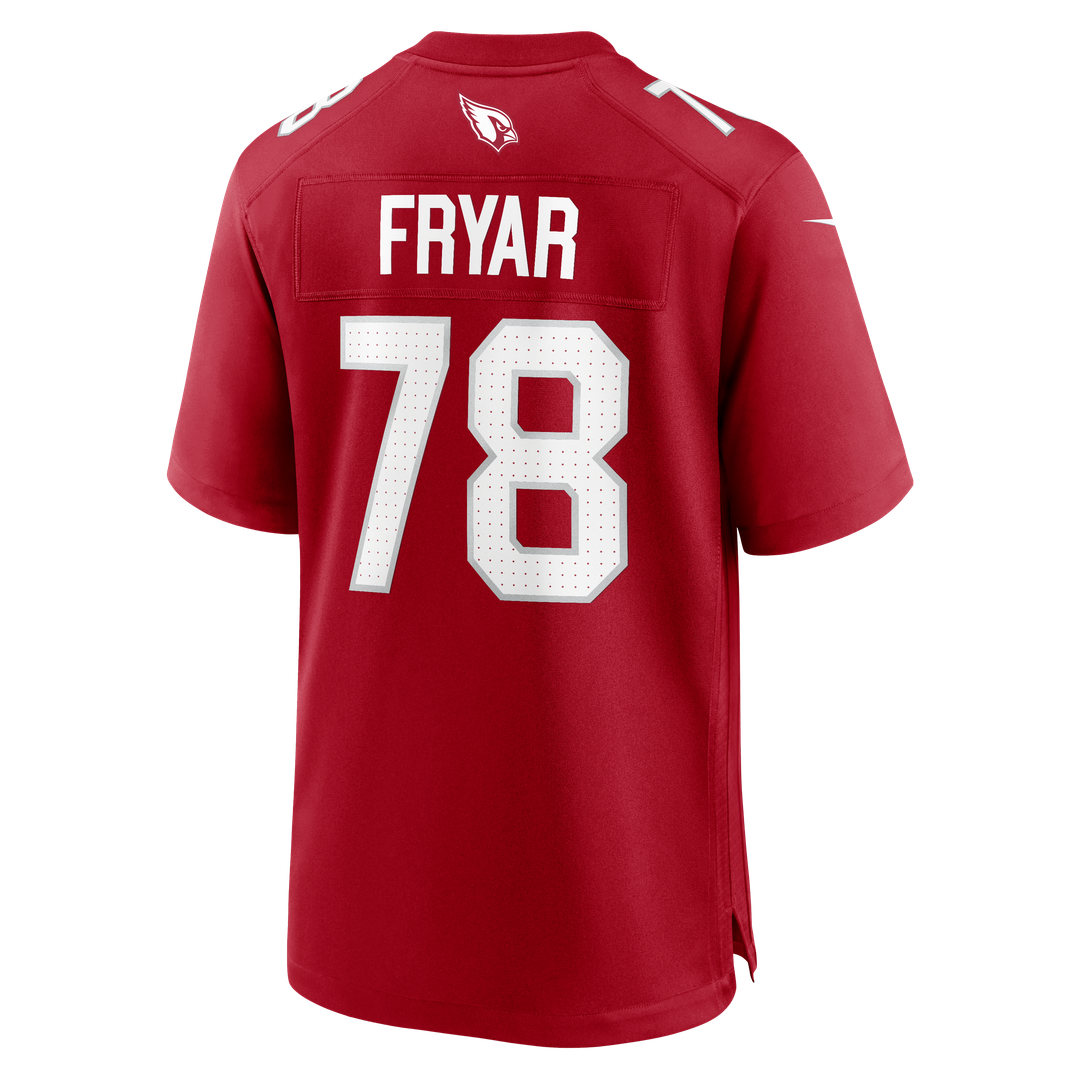 Josh Fryar Arizona Cardinals Nike Team Game Official Jersey -  Cardinal
