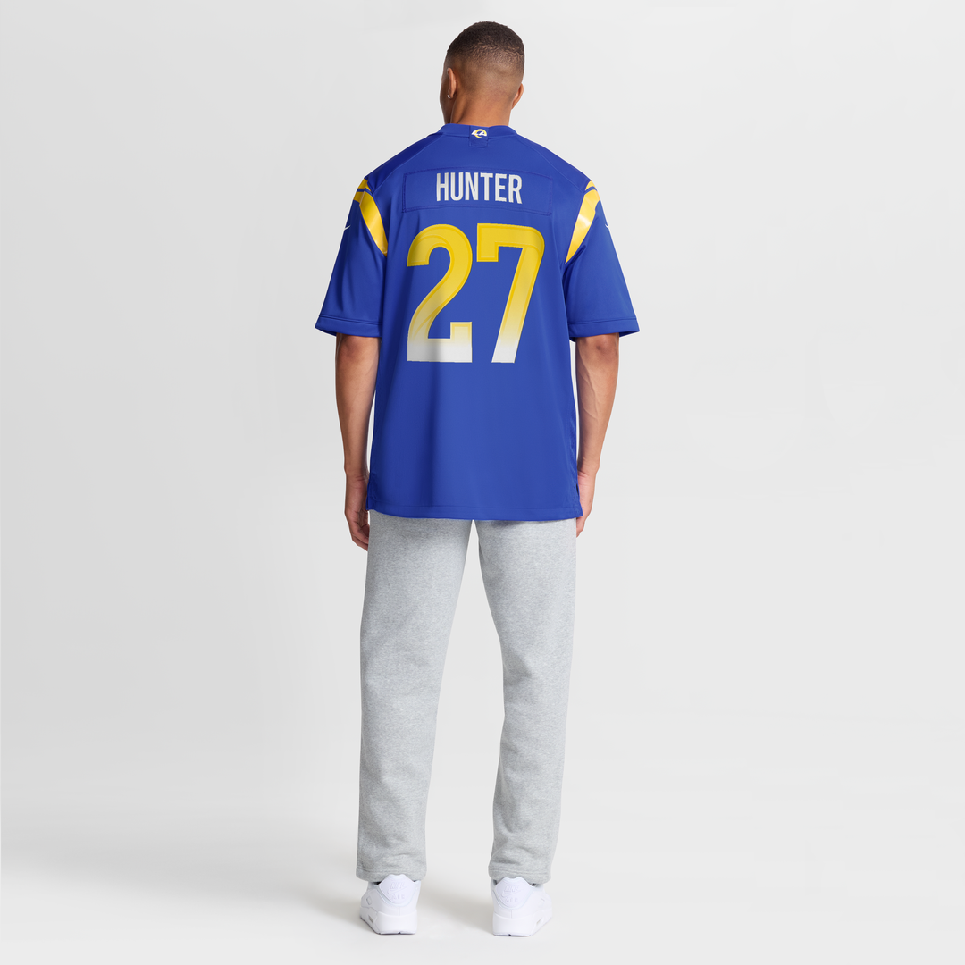Jarquez Hunter Los Angeles Rams Nike Team Game Official Jersey -  Royal