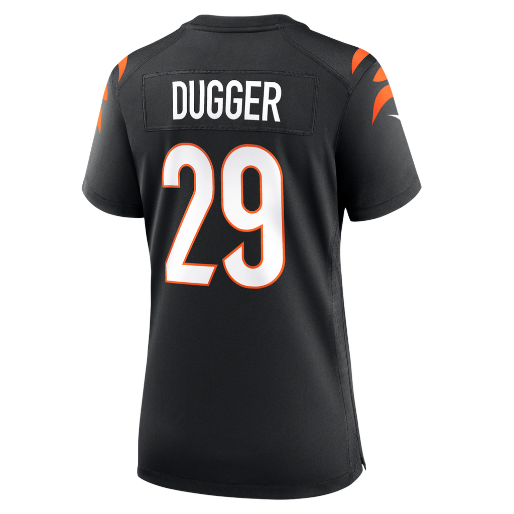 Kyle Dugger Cincinnati Bengals Nike Women's Team Game Jersey - Black