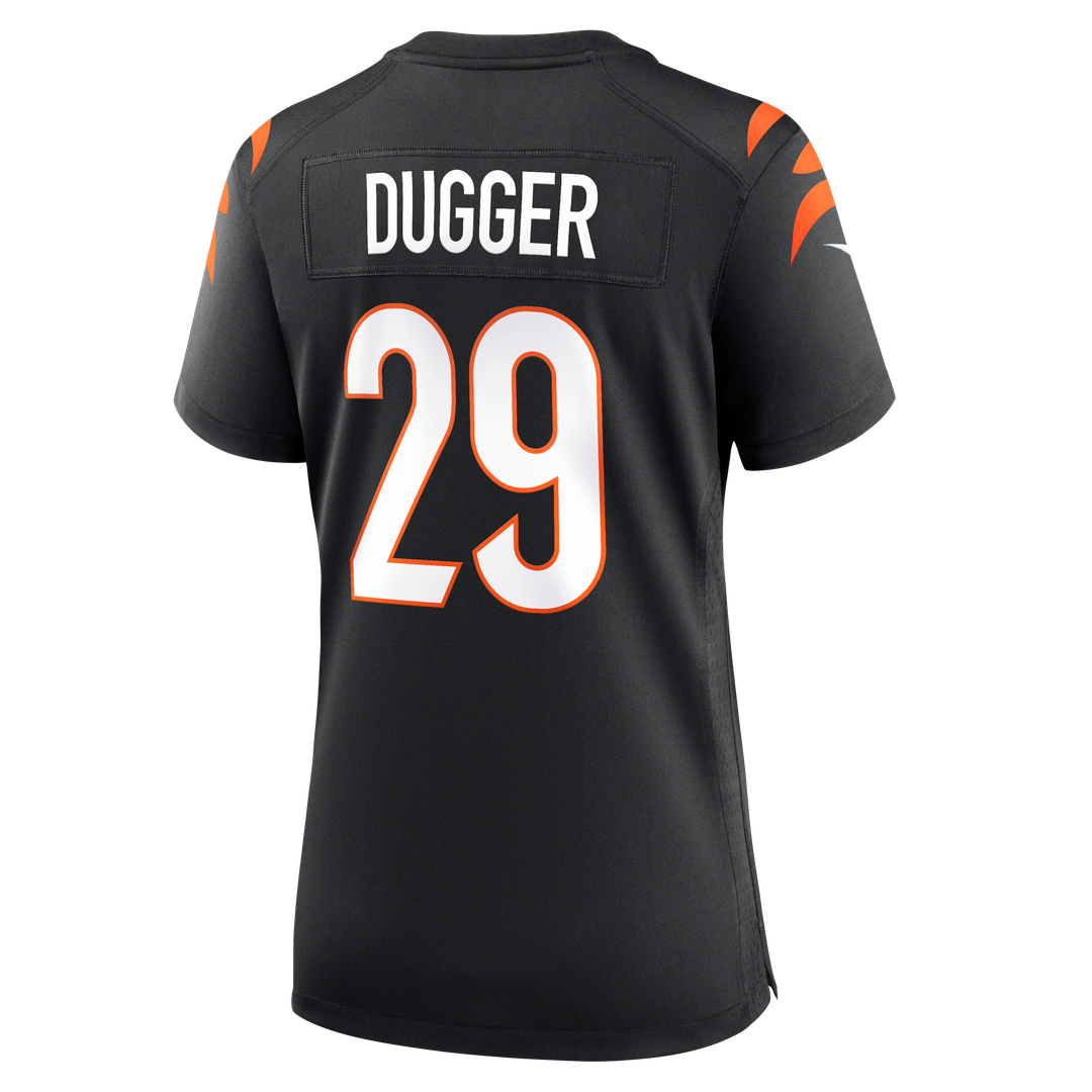 Kyle Dugger Cincinnati Bengals Nike Women's Team Game Jersey - Black
