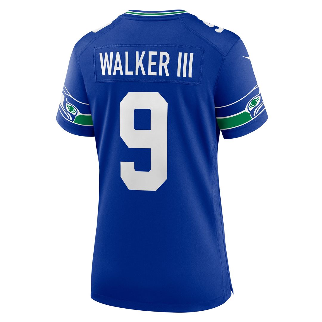Kenneth Walker III Seattle Seahawks Nike Women's Player Official Jersey - Royal