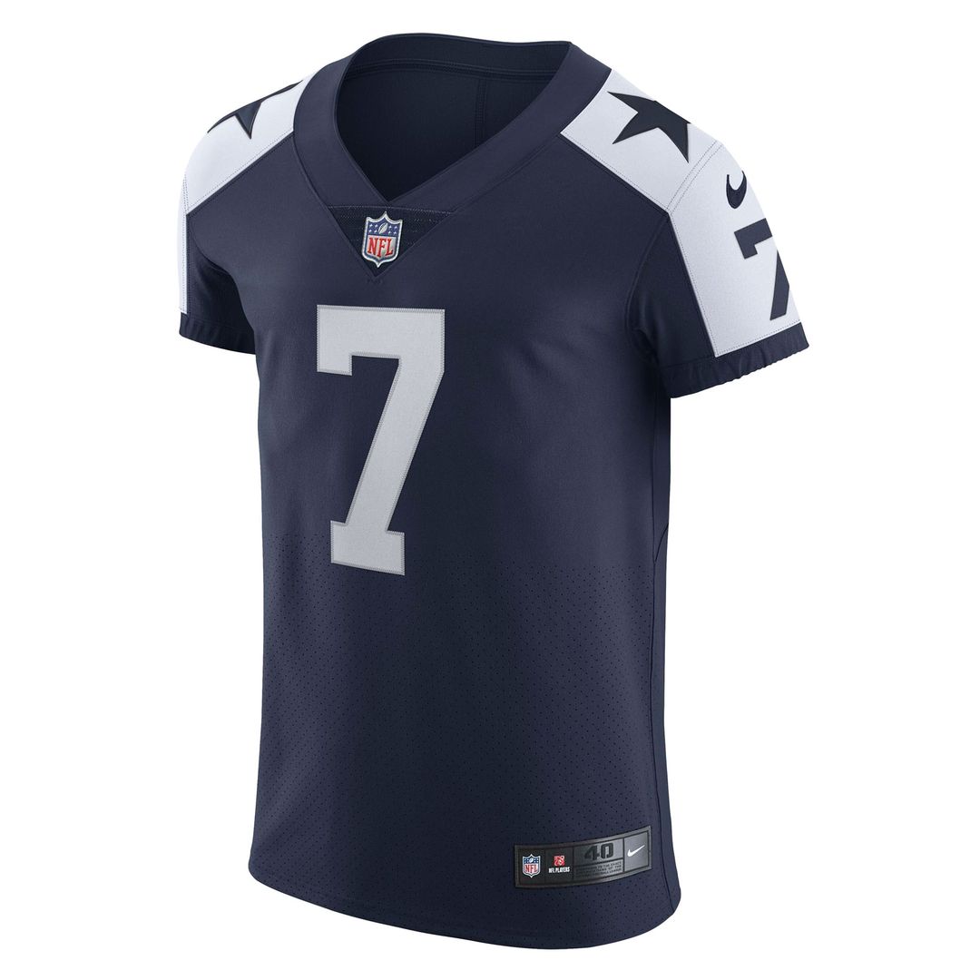 Trevon Diggs Dallas Cowboys Nike Alternate Vapor Elite Official Jersey - Navy