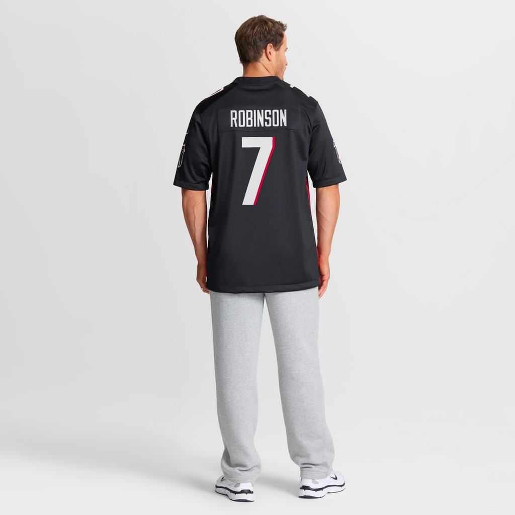 Bijan Robinson Atlanta Falcons Nike  Game Official Jersey - Black