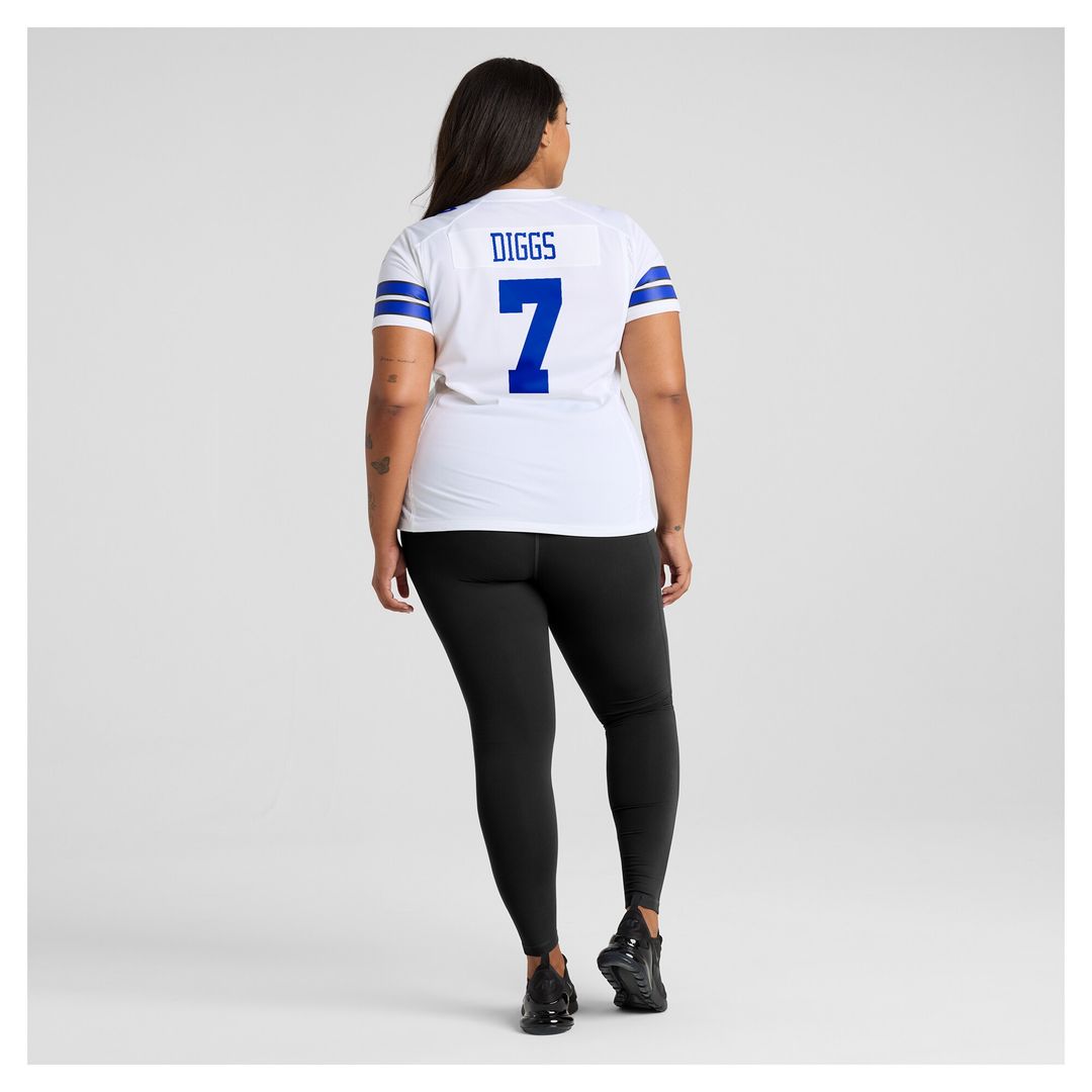Trevon Diggs Dallas Cowboys Nike Women's Game Official Jersey - White