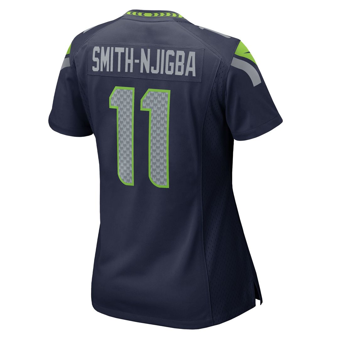 Jaxon Smith-Njigba Seattle Seahawks Nike Women's Team Game Jersey - College Navy