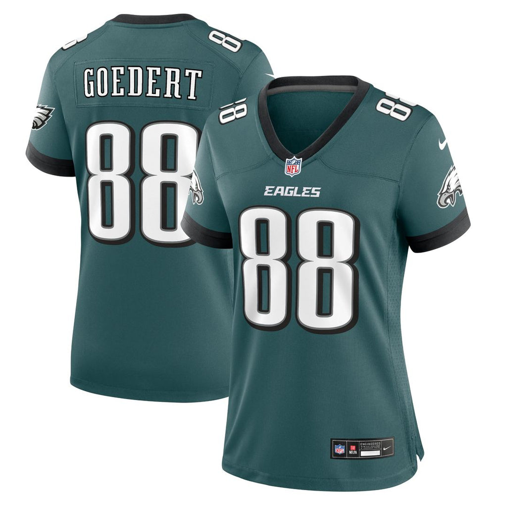 Dallas Goedert Philadelphia Eagles Nike Women's Alternate Game Official Jersey - Black