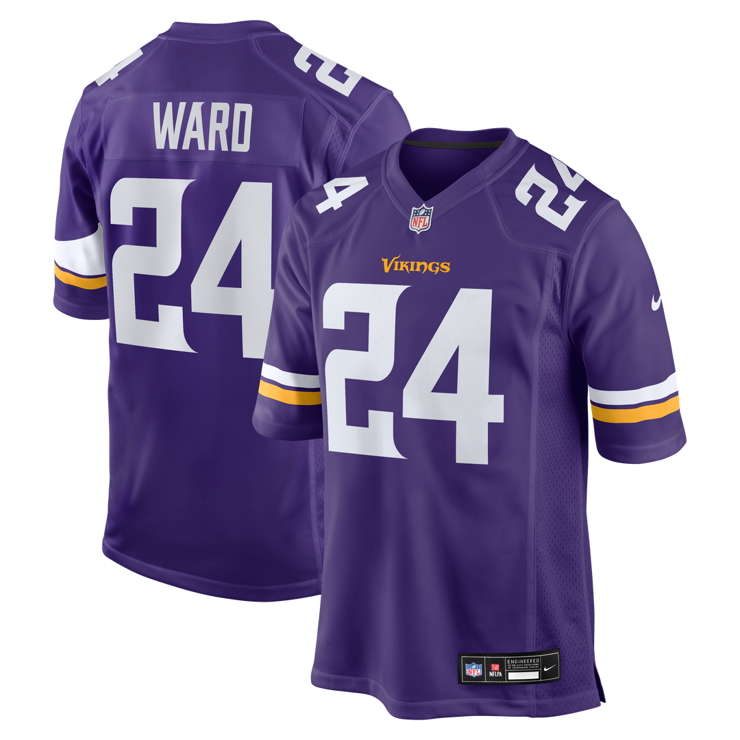 Jay Ward Minnesota Vikings Nike Team Game Jersey - Purple