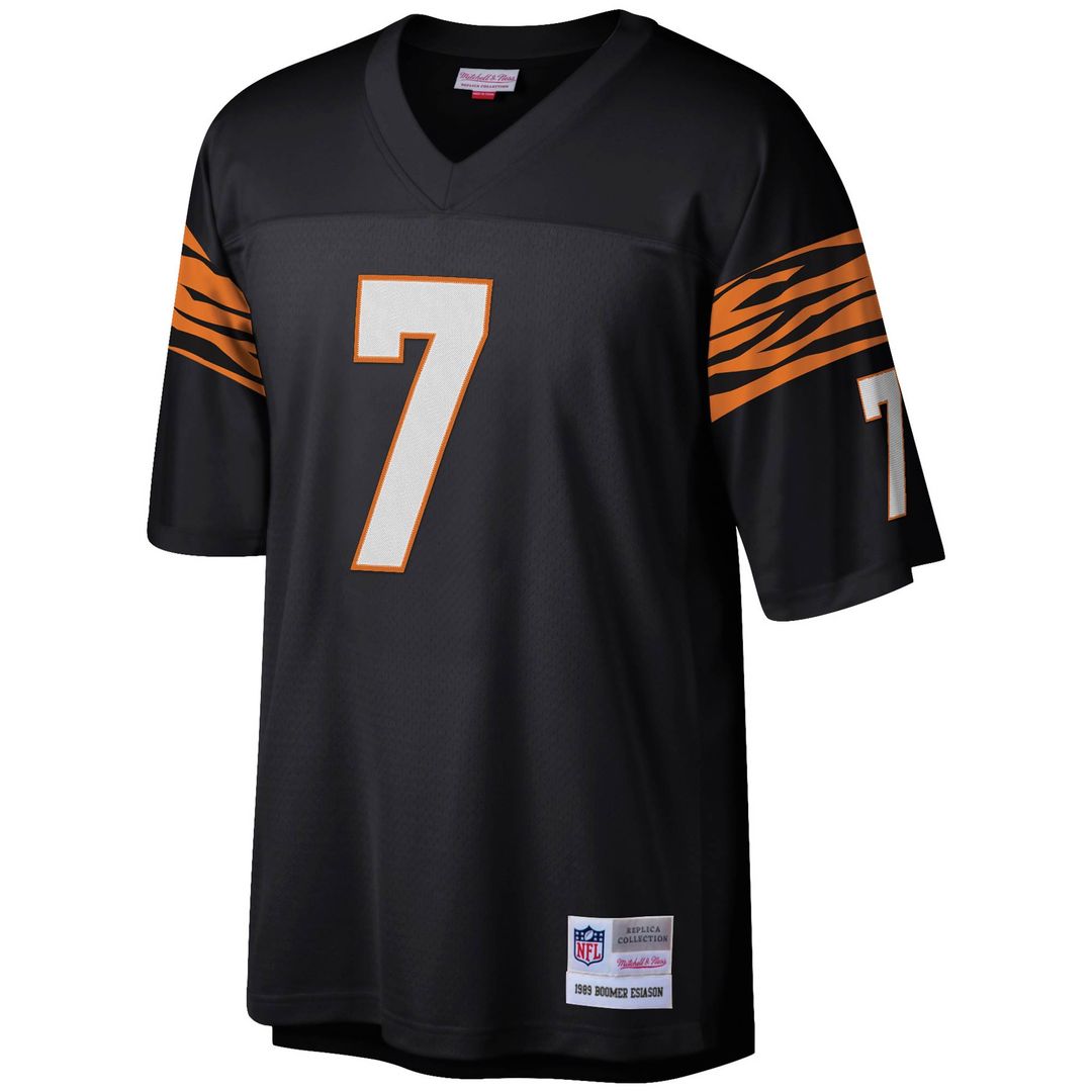 Boomer Esiason Cincinnati Bengals Mitchell & Ness Legacy Replica Official Jersey - Black