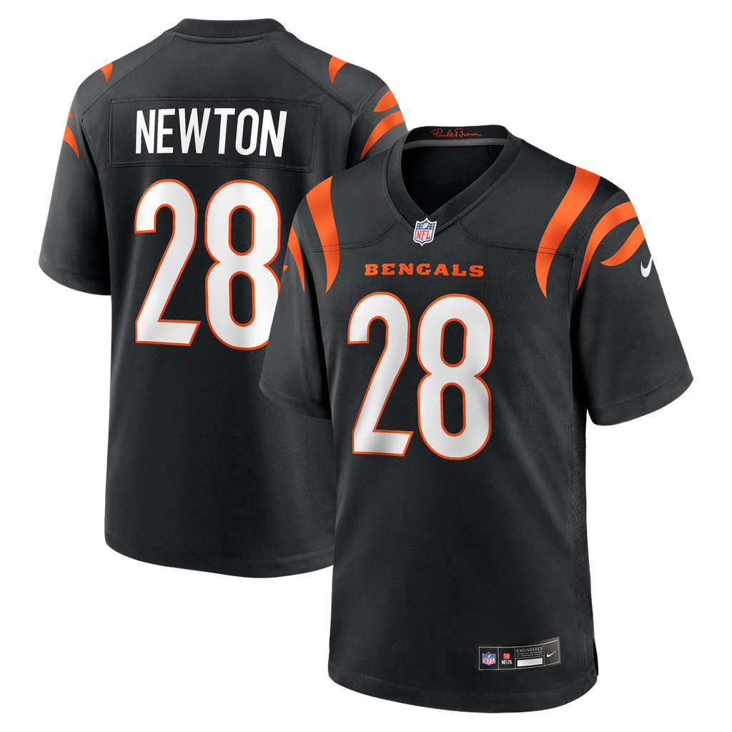 Josh Newton Cincinnati Bengals Nike  Game Official Jersey -  Black
