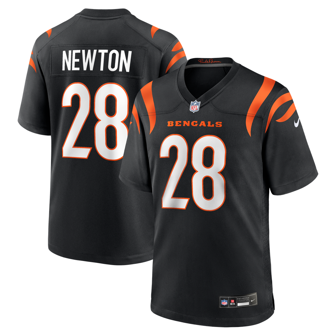 Josh Newton Cincinnati Bengals Nike  Game Official Jersey -  Black
