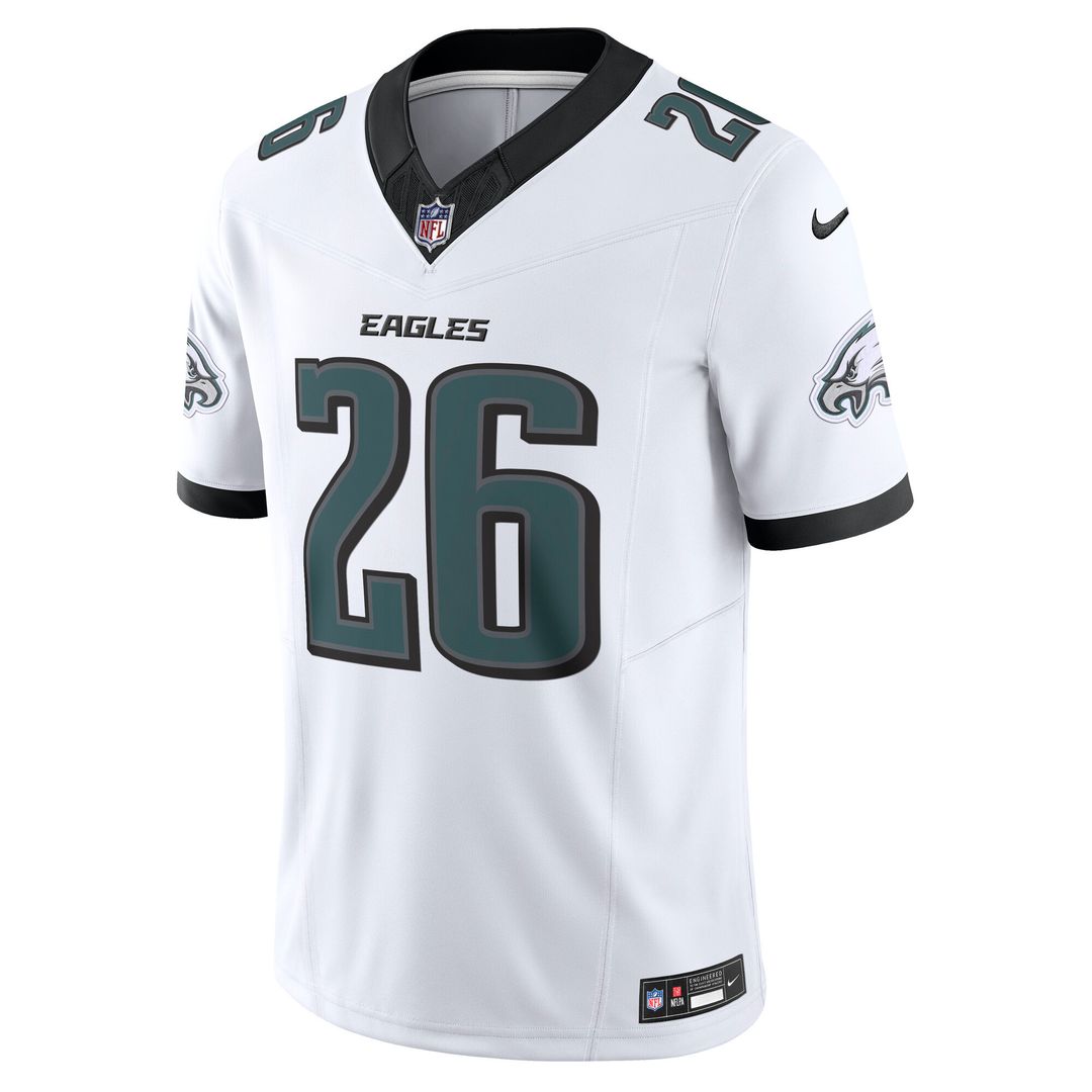 Saquon Barkley Philadelphia Eagles Nike Vapor F.U.S.E. Limited Jersey - White